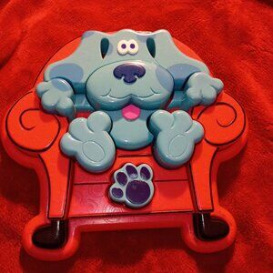 1998 Blues Clues Puzzle Big Chunk Plastic